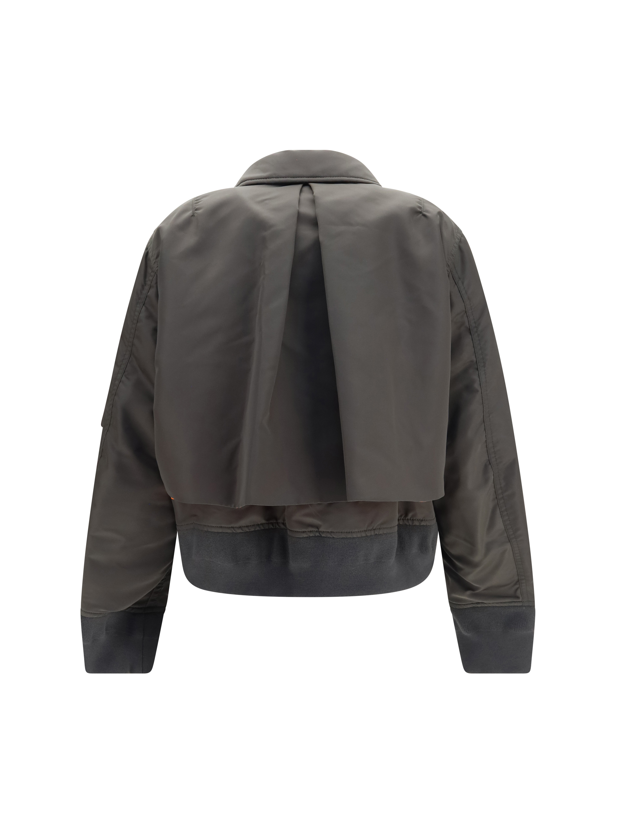 Double-zip nylon Jacket