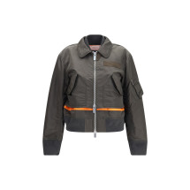 Double-zip nylon Jacket