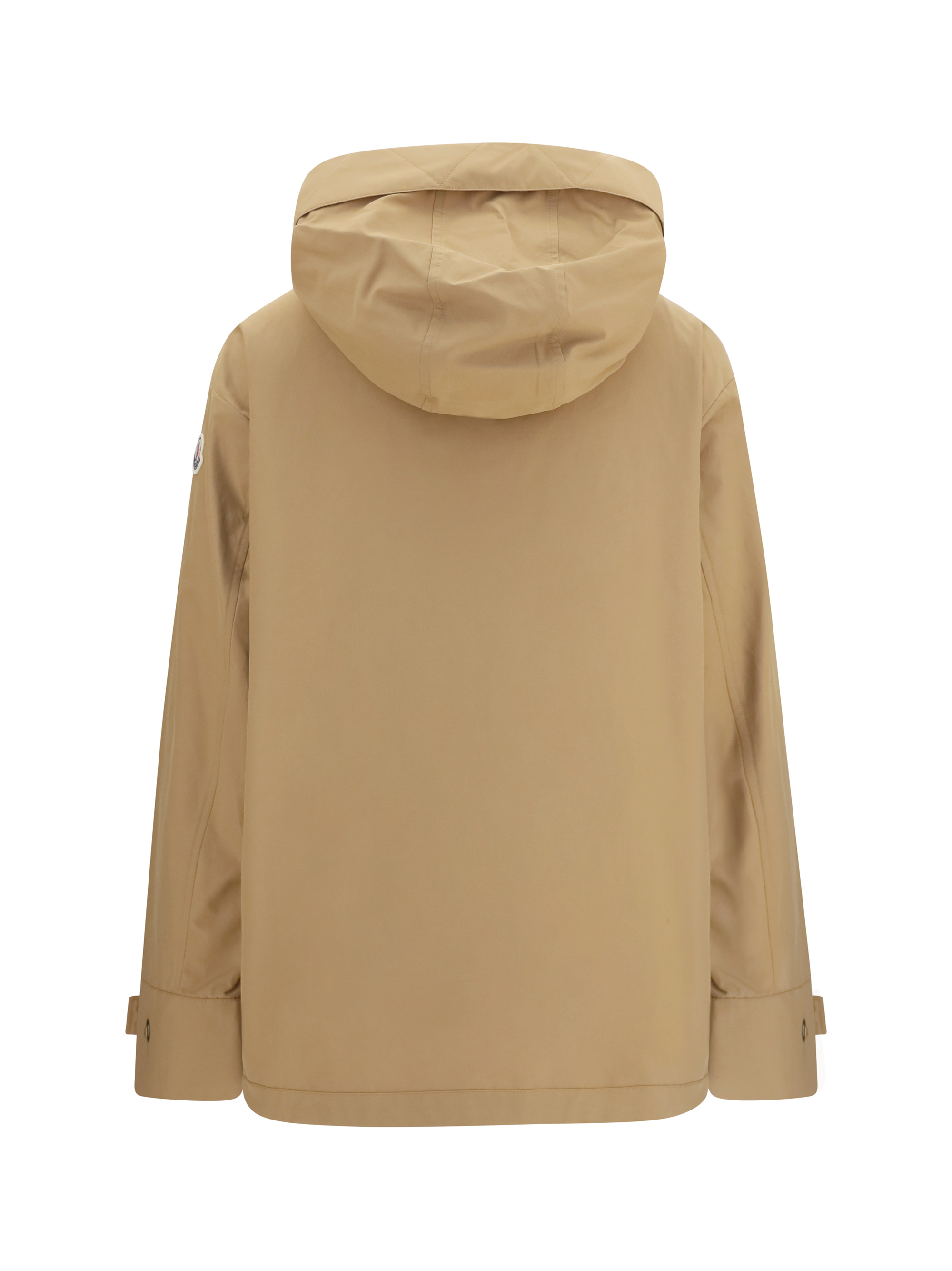 Hooded Jacket with logo patch