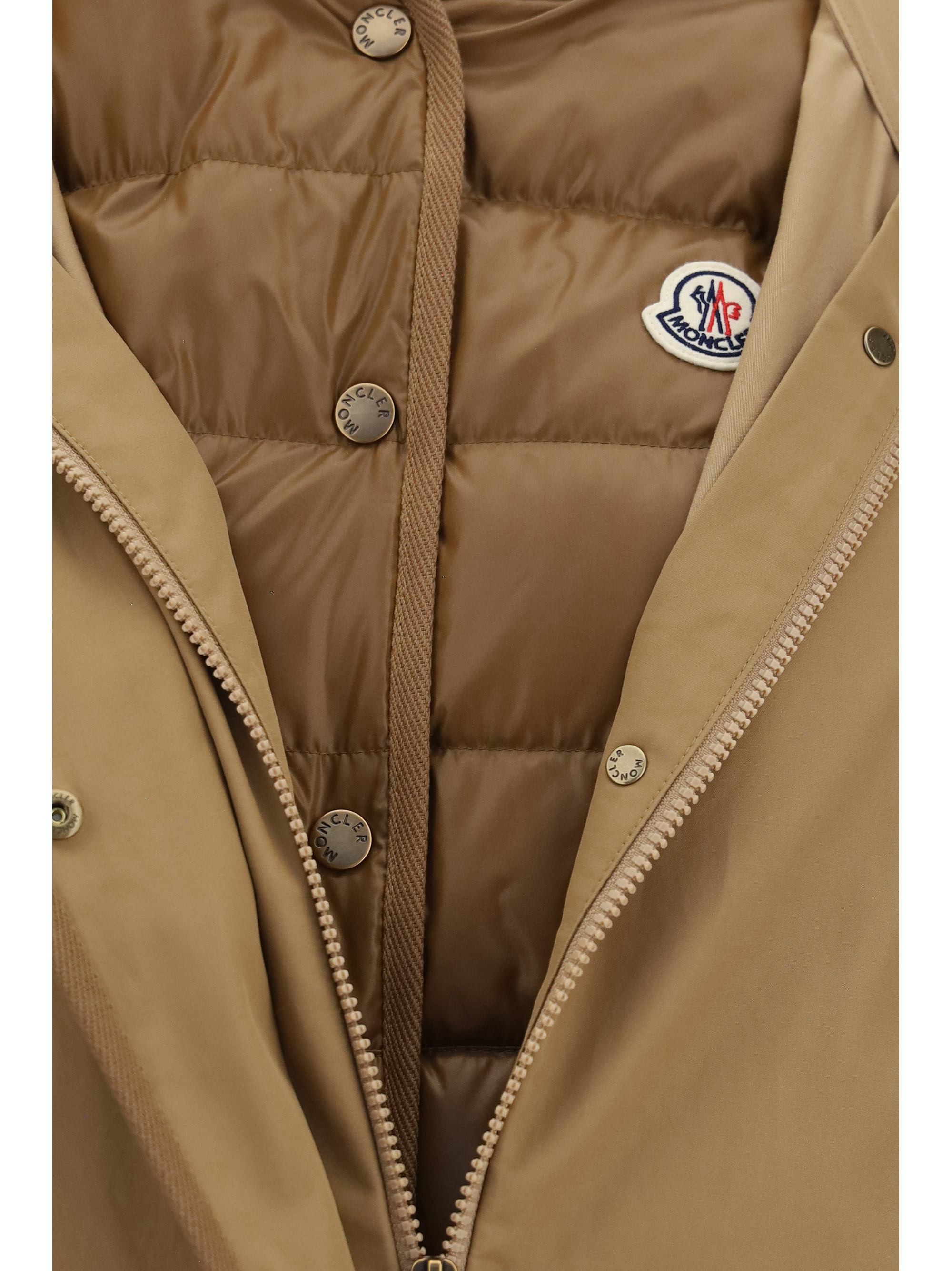 Hooded Jacket with logo patch