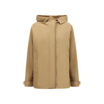 Hooded Jacket with logo patch