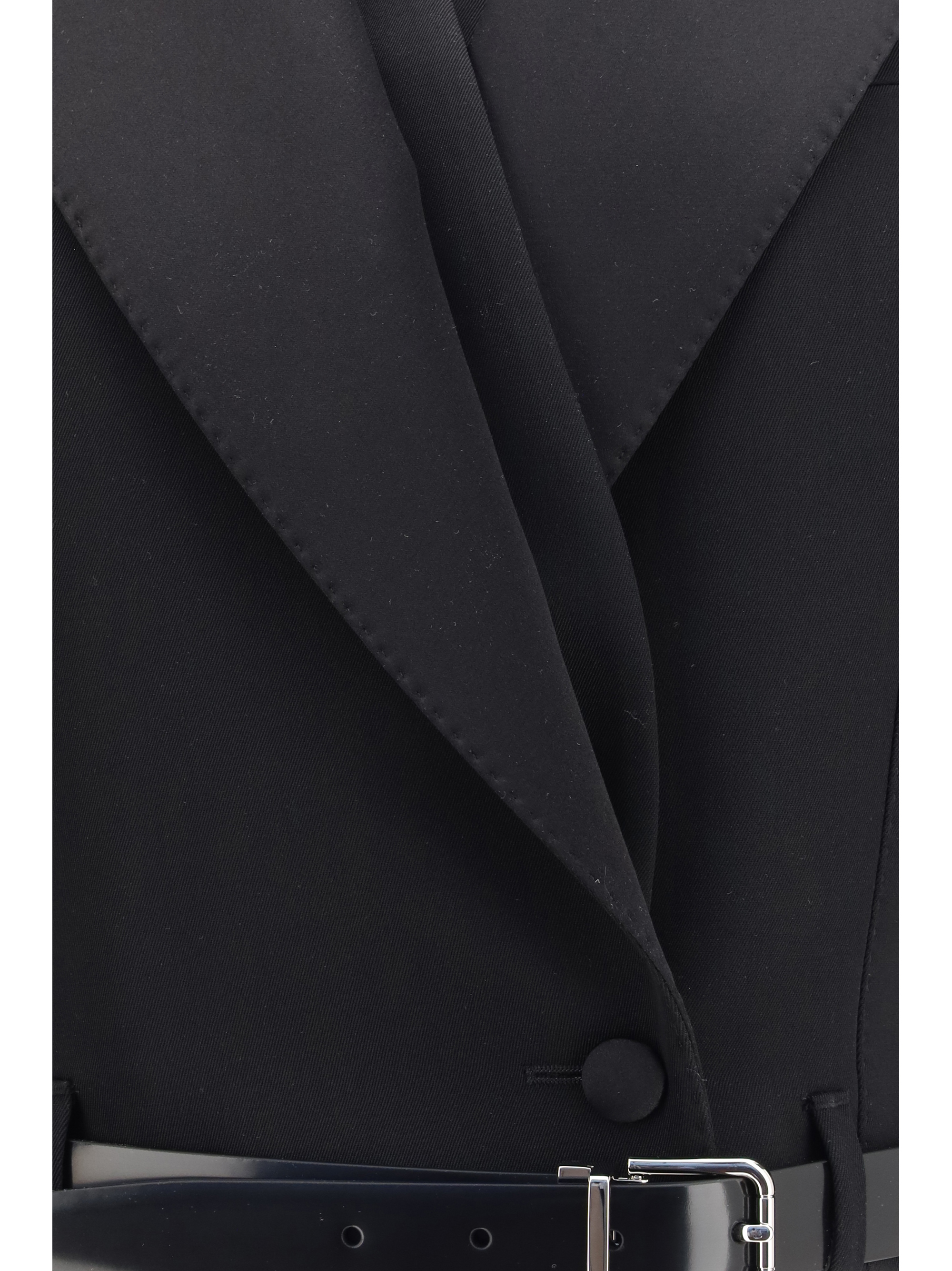 Sicilia double-breasted wool gabardine Jacket