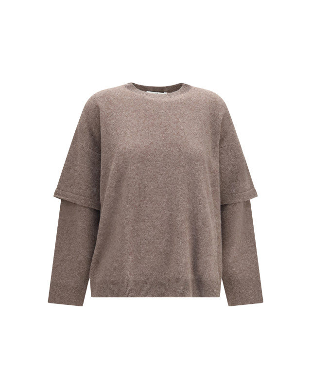 Troy double-sleeve cashmere Sweater
