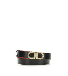 Adjustable and reversible Gancini Belt