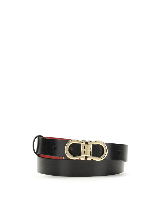 Adjustable and reversible Gancini Belt