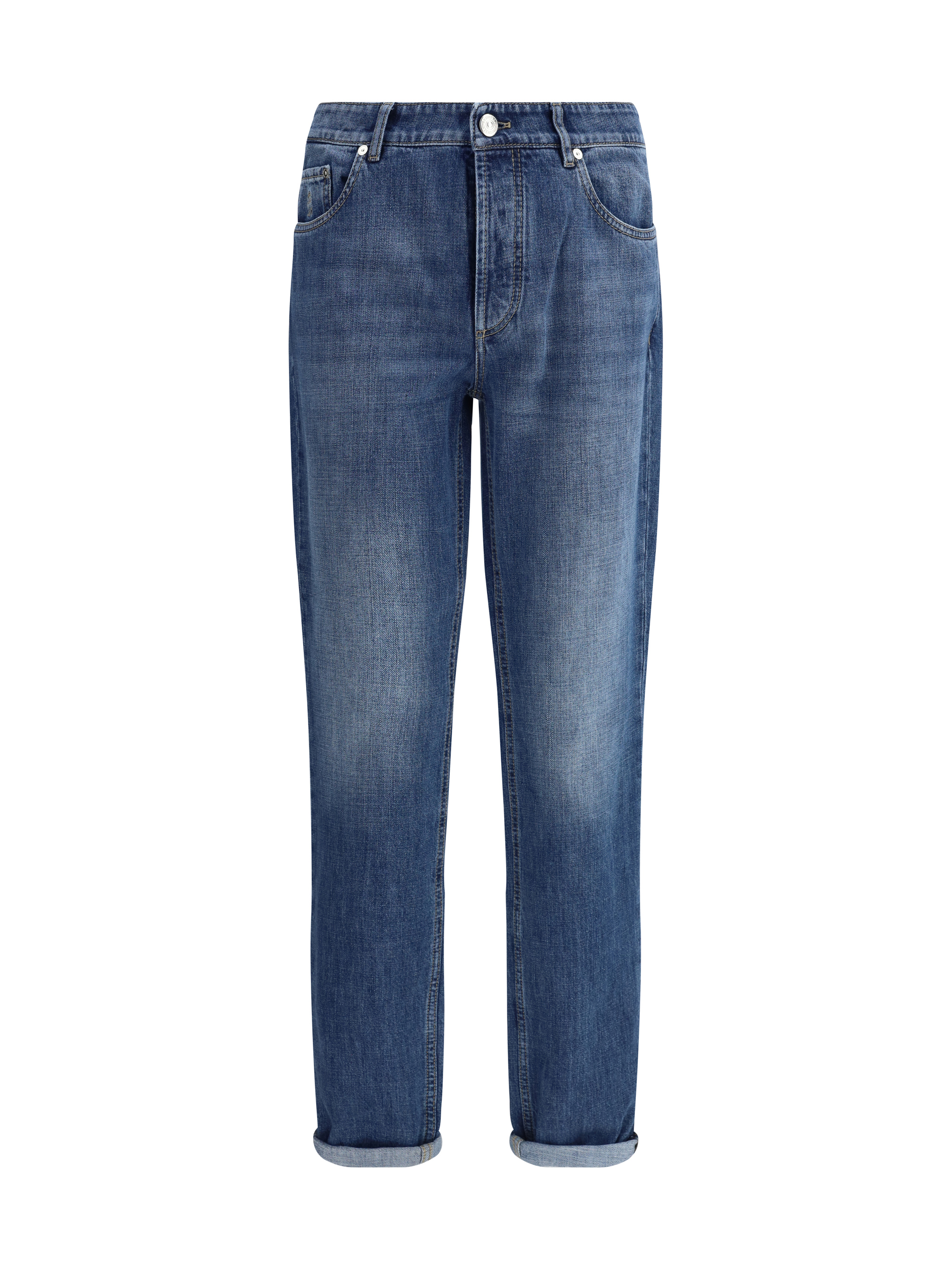 Cuffed Jeans