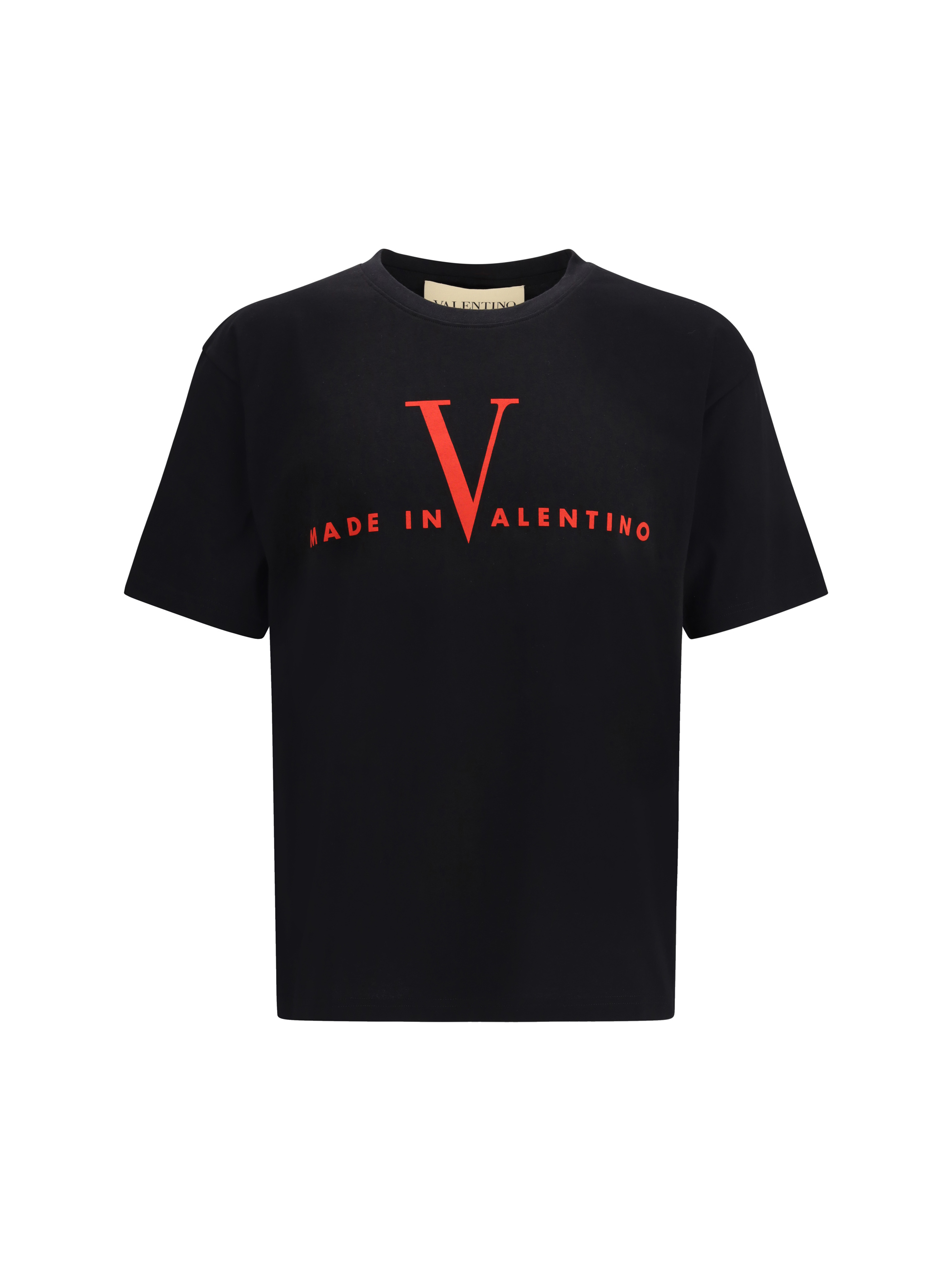 T-shirt with a “Made in Valentino” print
