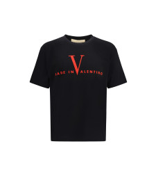 T-shirt with a “Made in Valentino” print