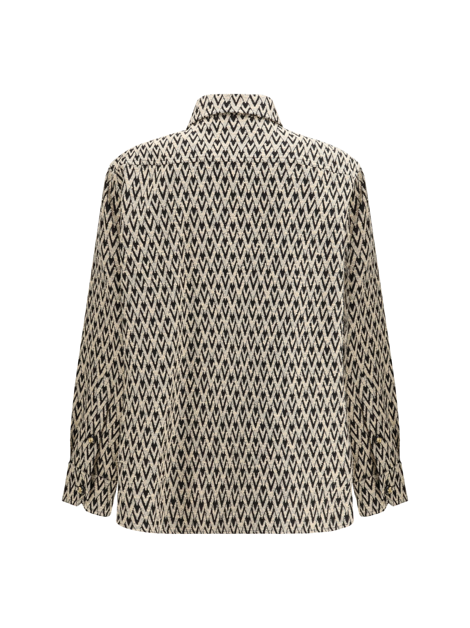 Mixed cotton jacquard Toute La V Jacket