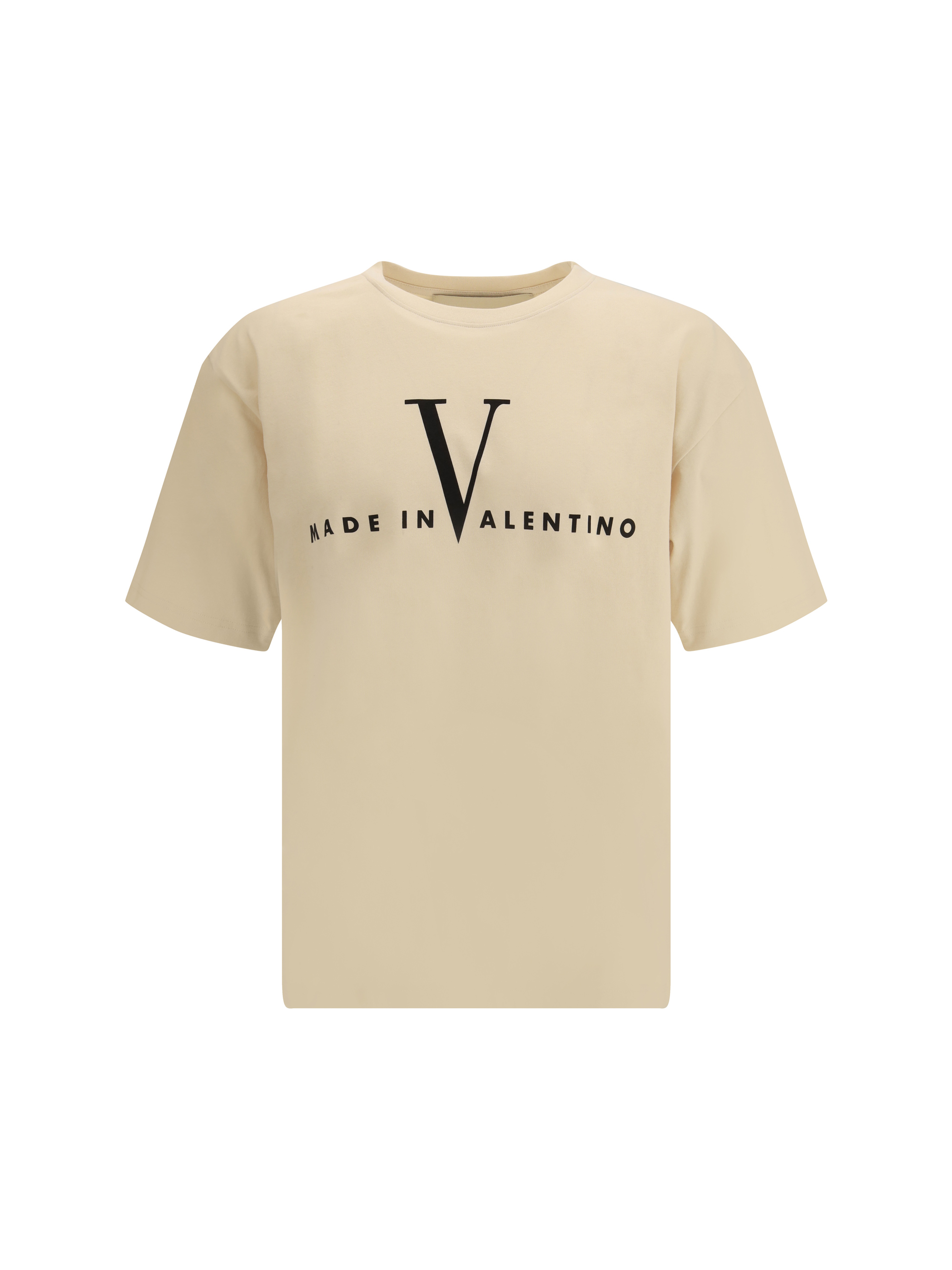 T-shirt with a “Made in Valentino” print