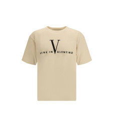 T-shirt with a “Made in Valentino” print