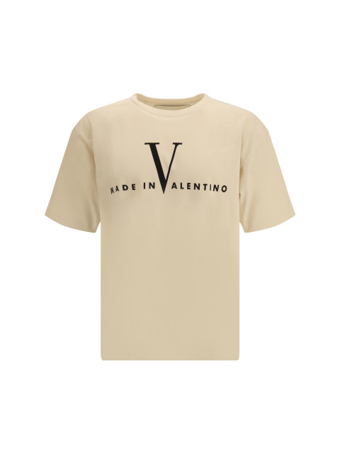 T-shirt with a “Made in Valentino” print