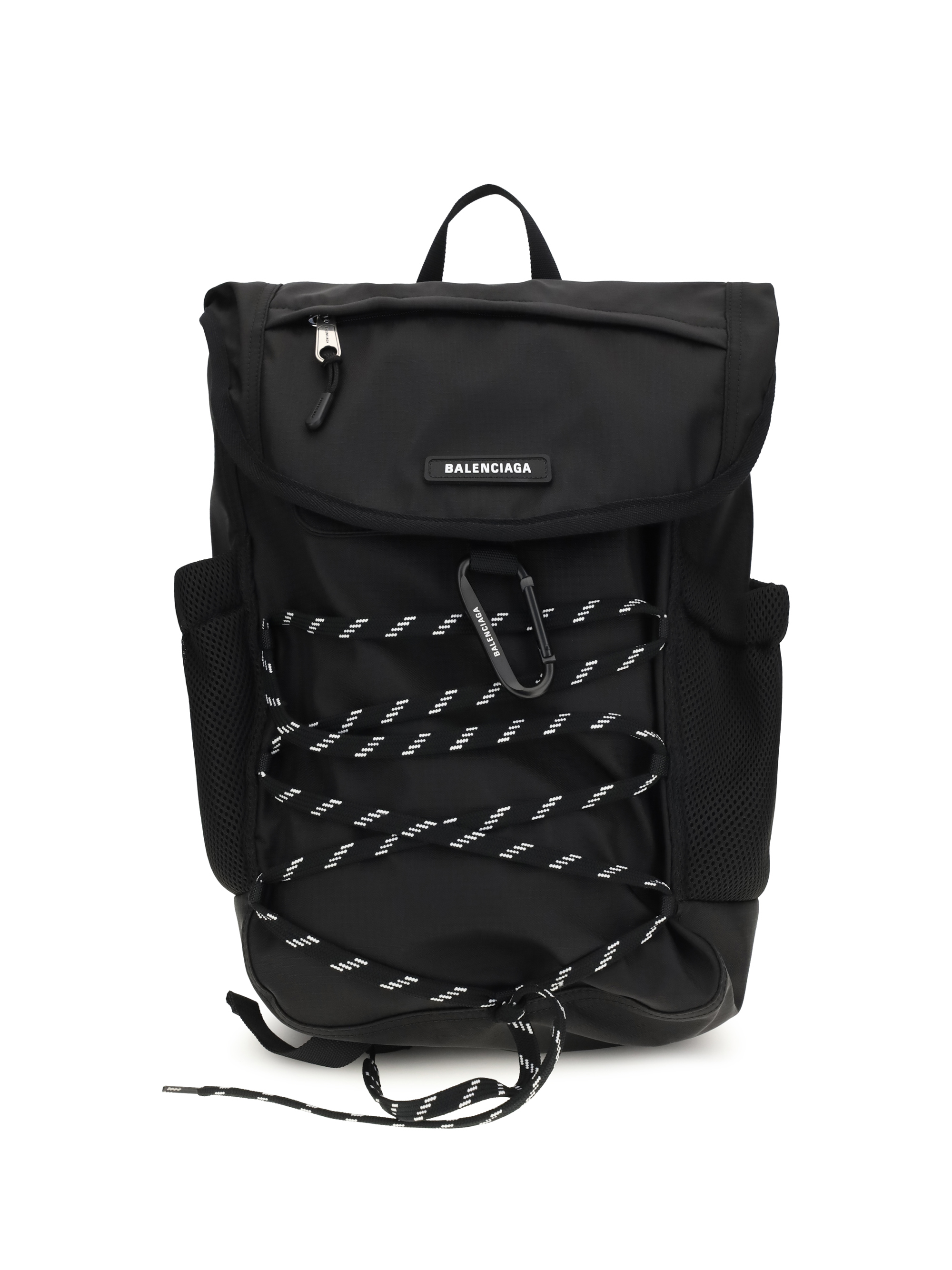 Metal carabiner detail Backpack