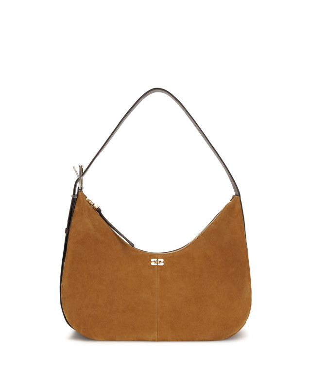 Suede vegan Shoulder Bag