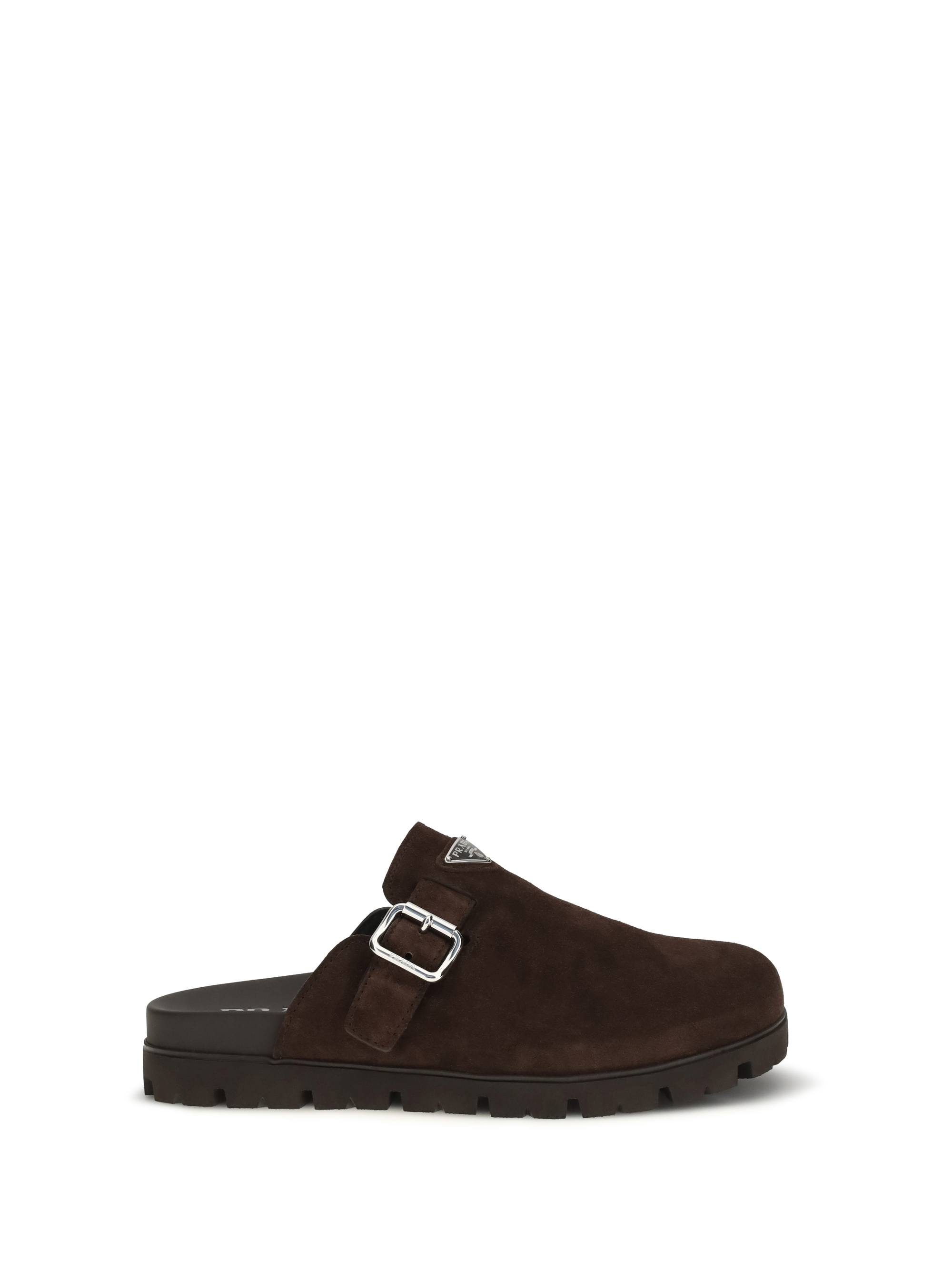 Suede Mules