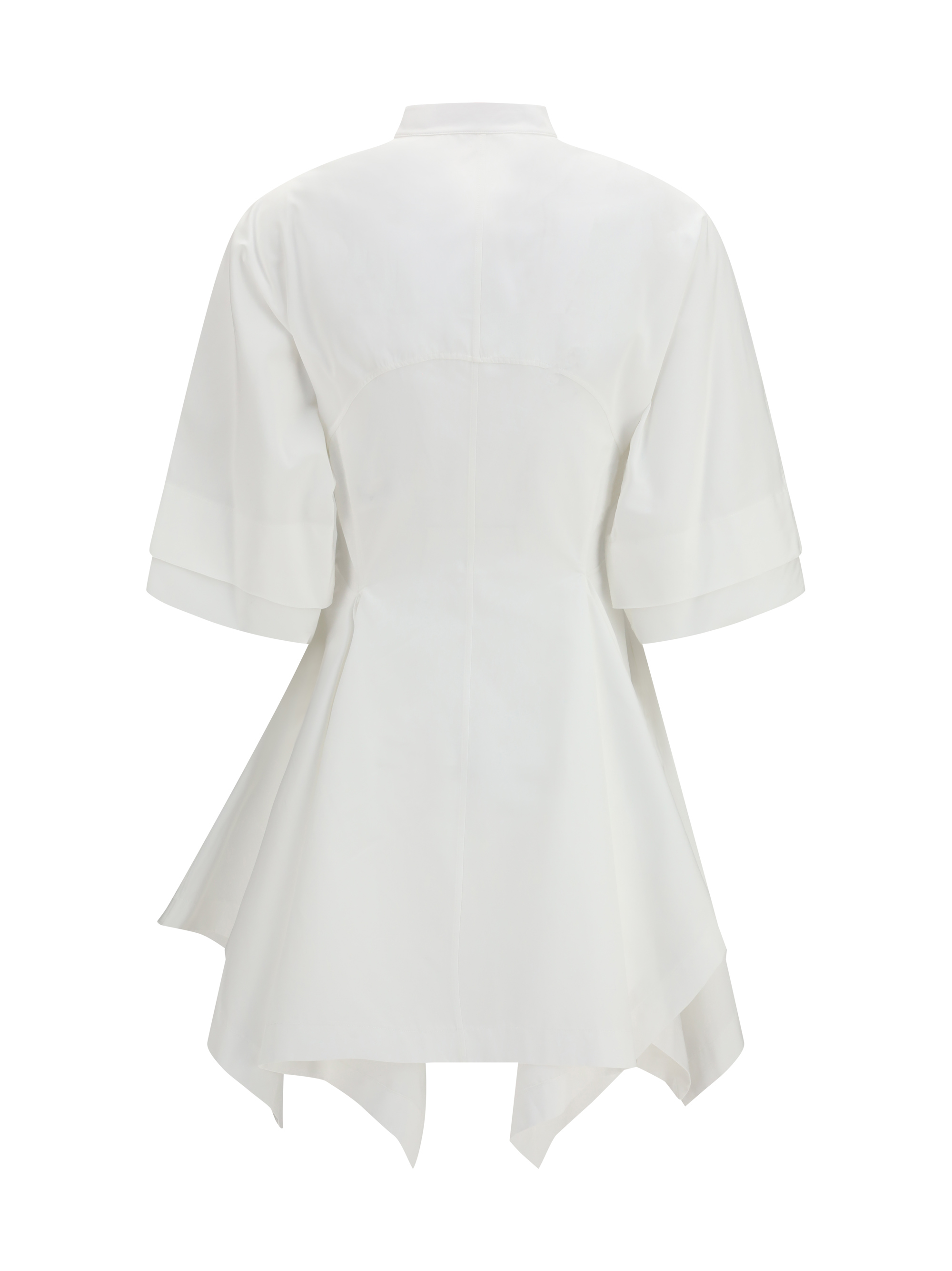 Panelled Poplin Dress