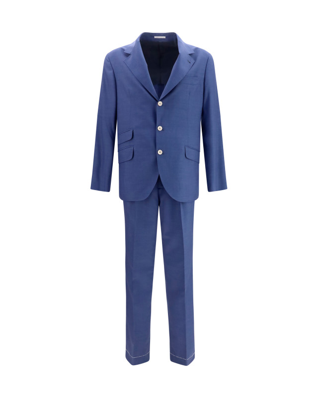 Single-breasted Suit with peak lapels