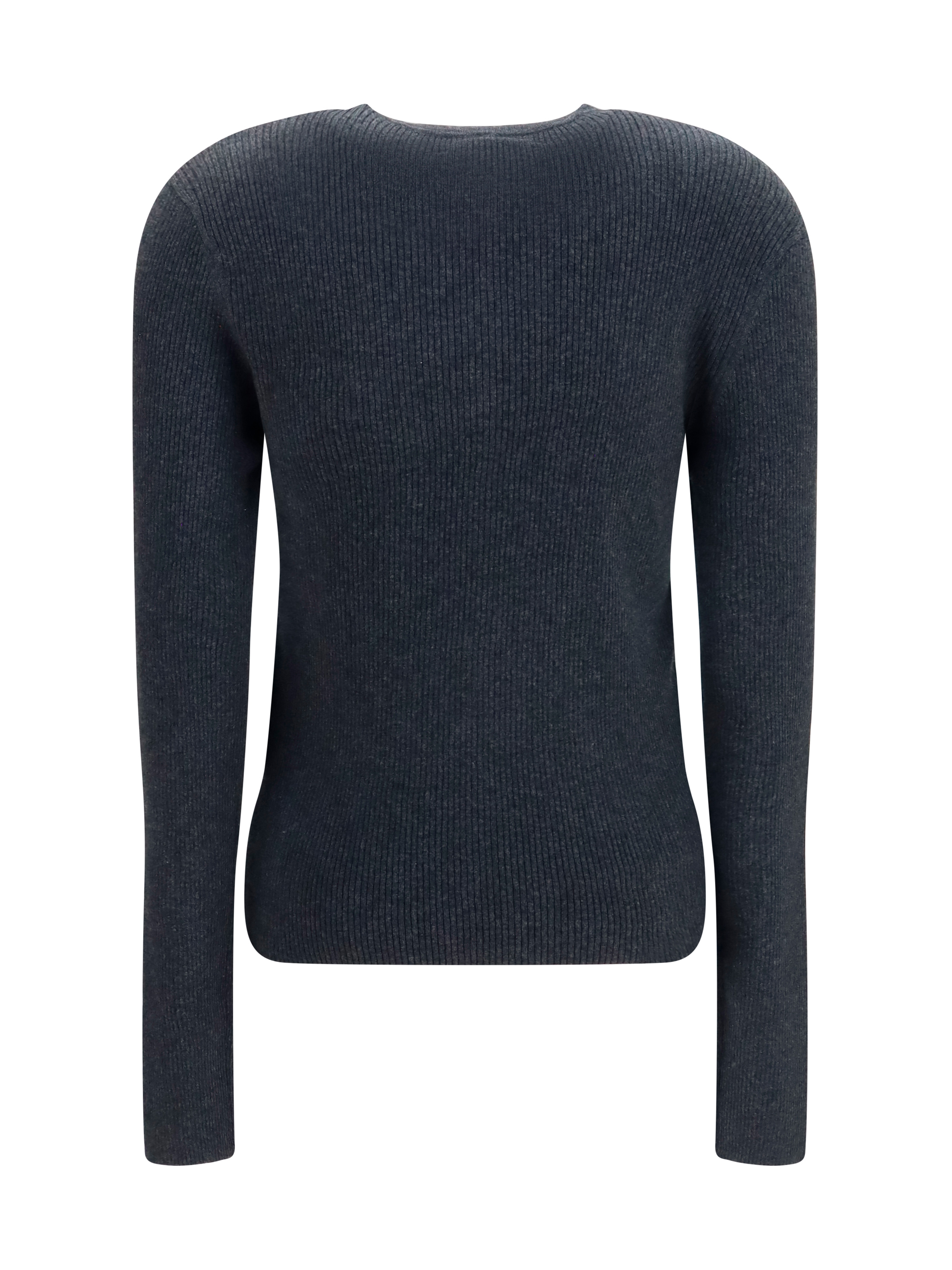 Airi Henley Sweater in cotton and cashmere