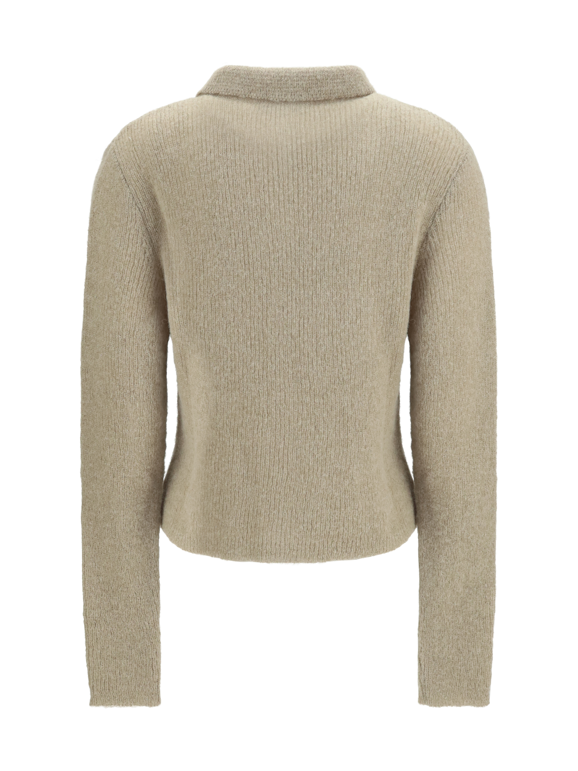 Polo Collar Sweater with buttons