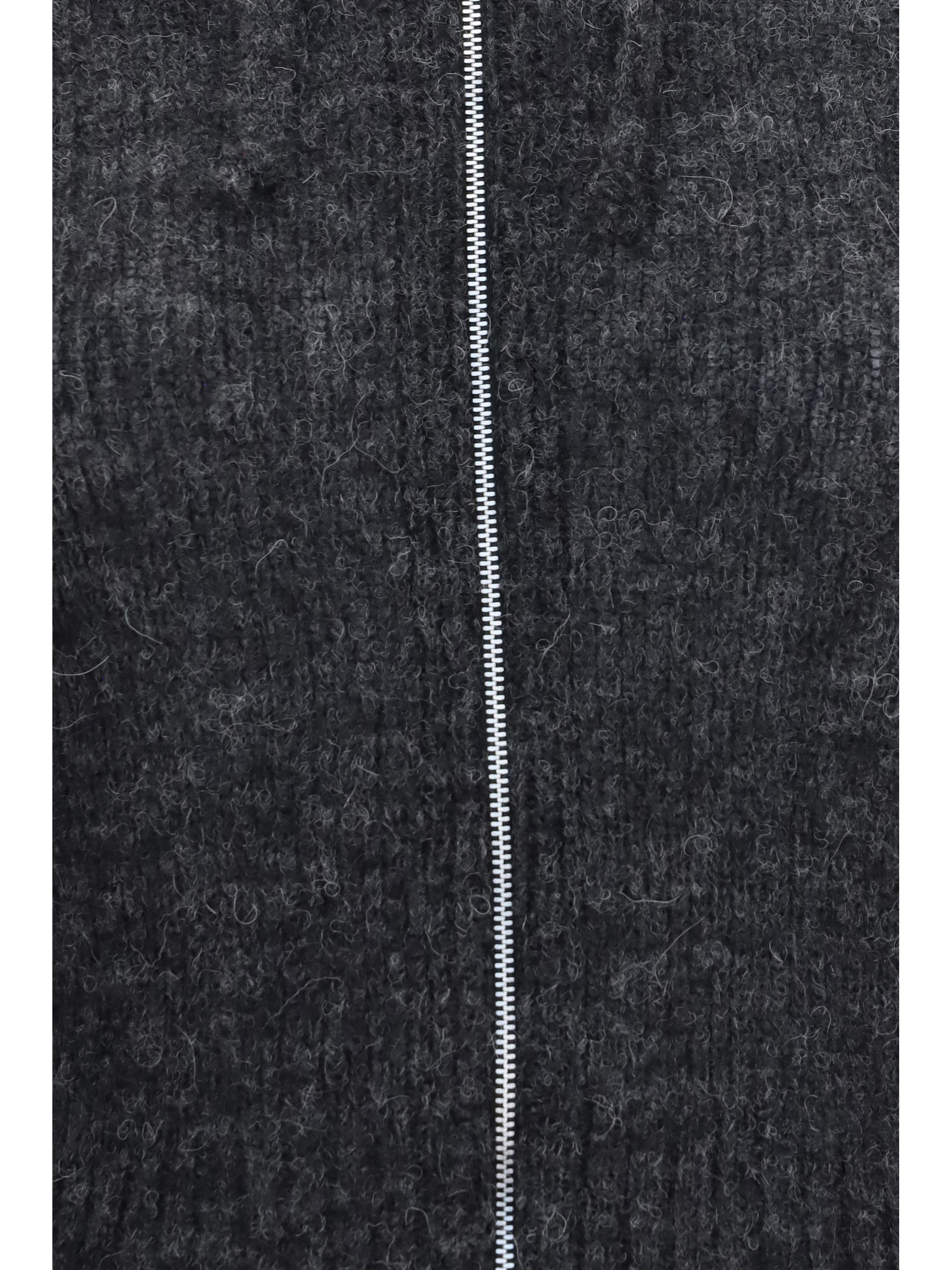 Alpaca-blend Zip-Up Hoodie