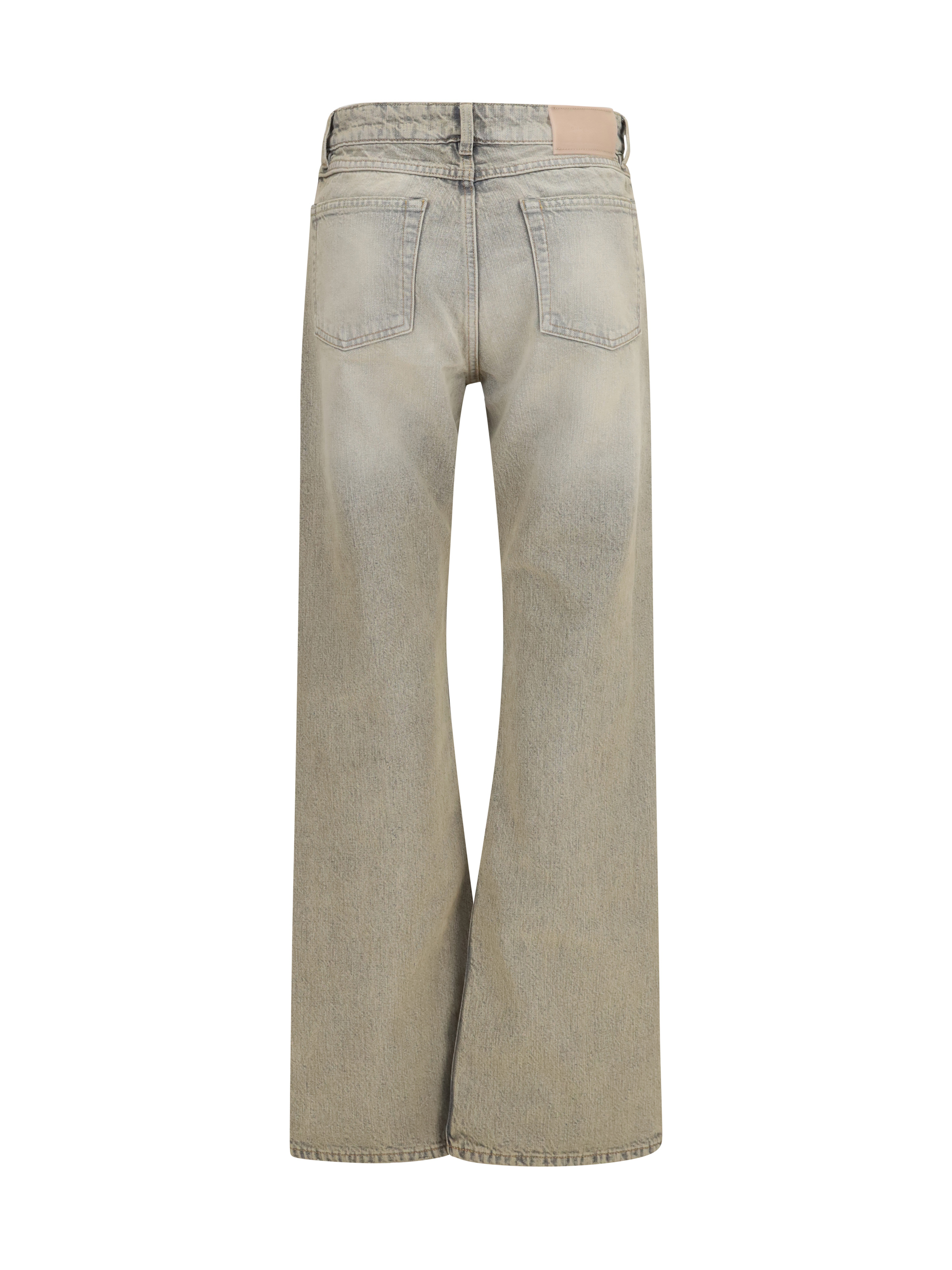 Straight-leg denim Jeans