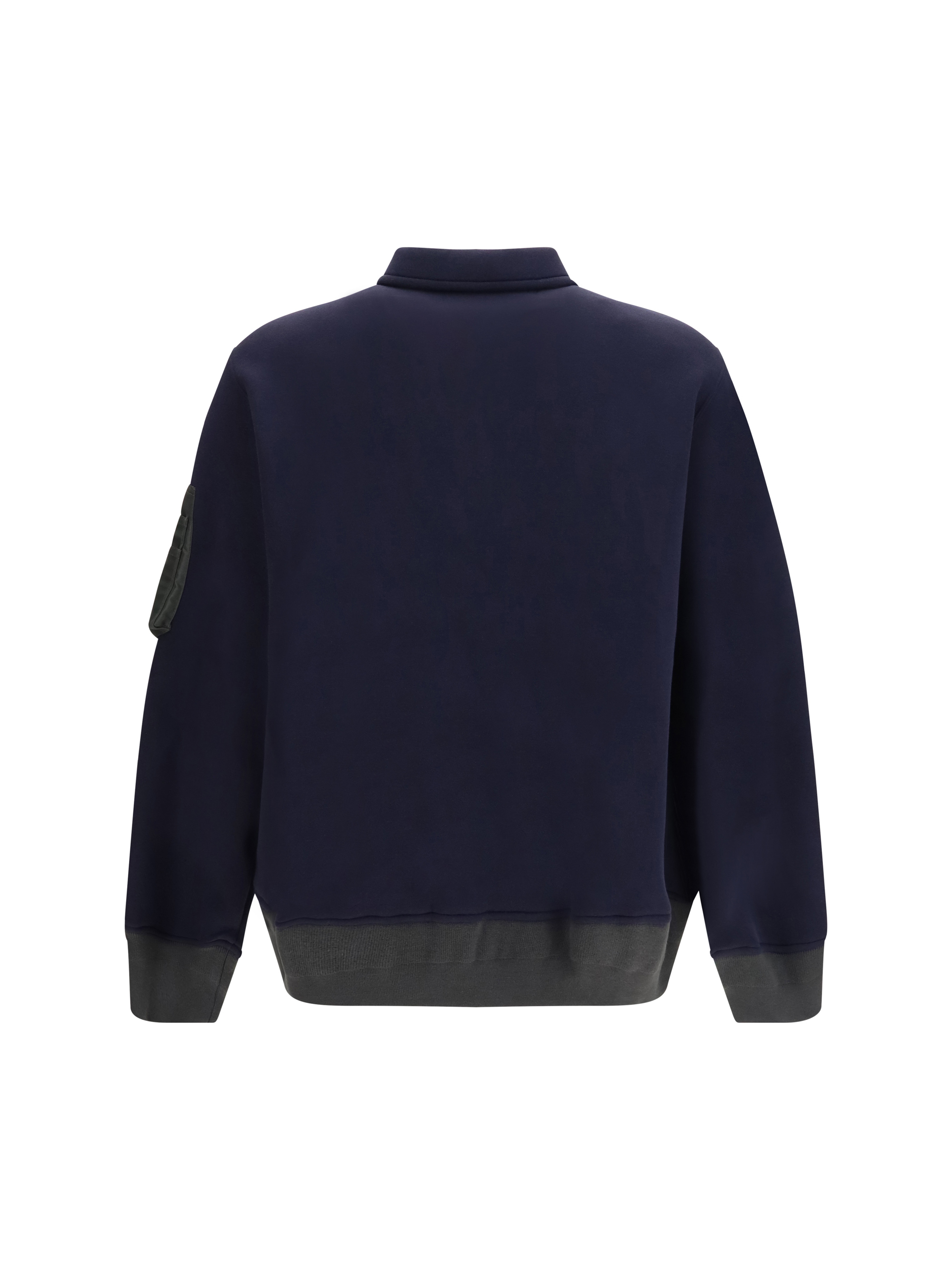 Terry cloth zip Polo