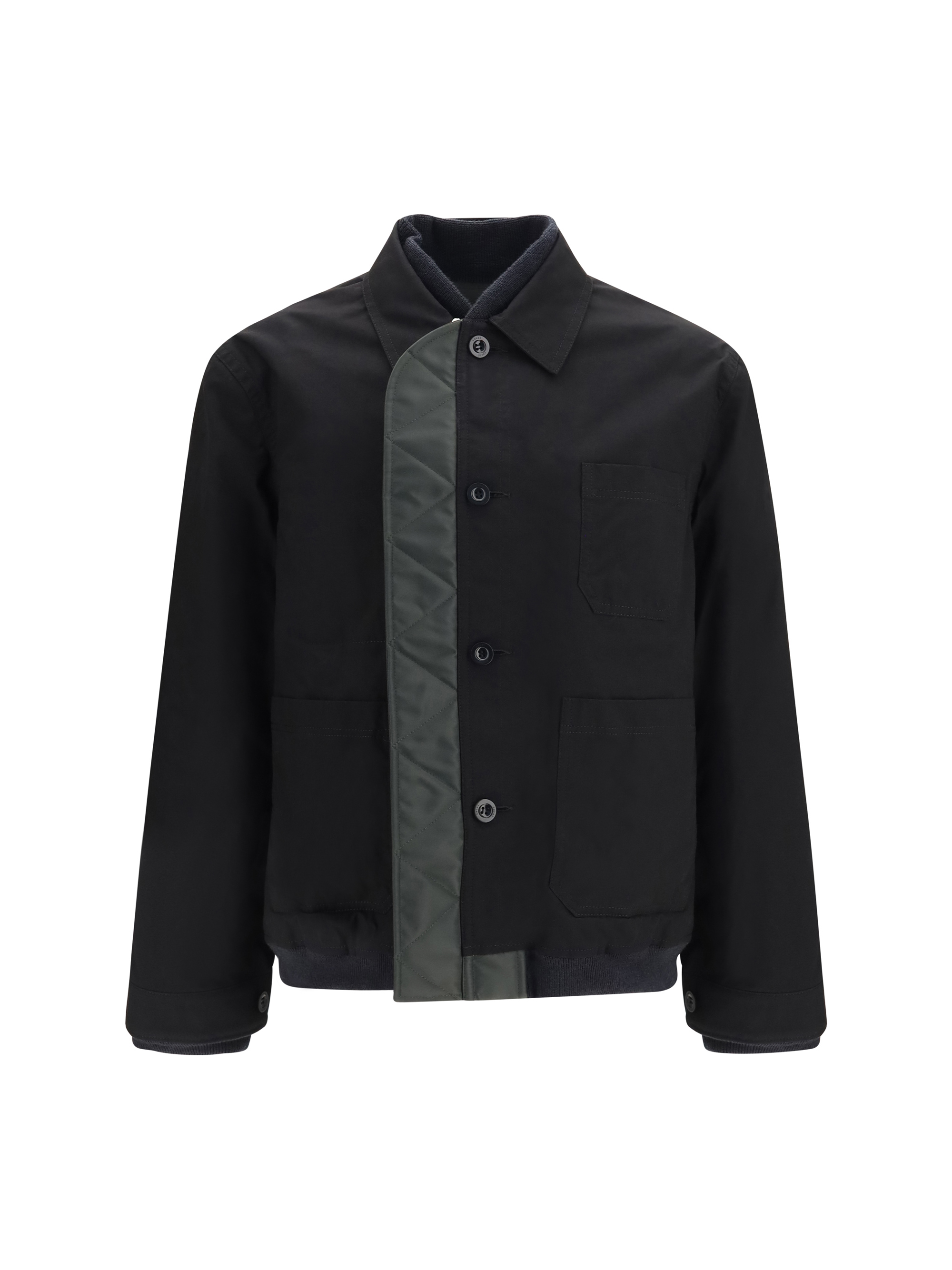 Nylon ripstop twill Bomber Jacket