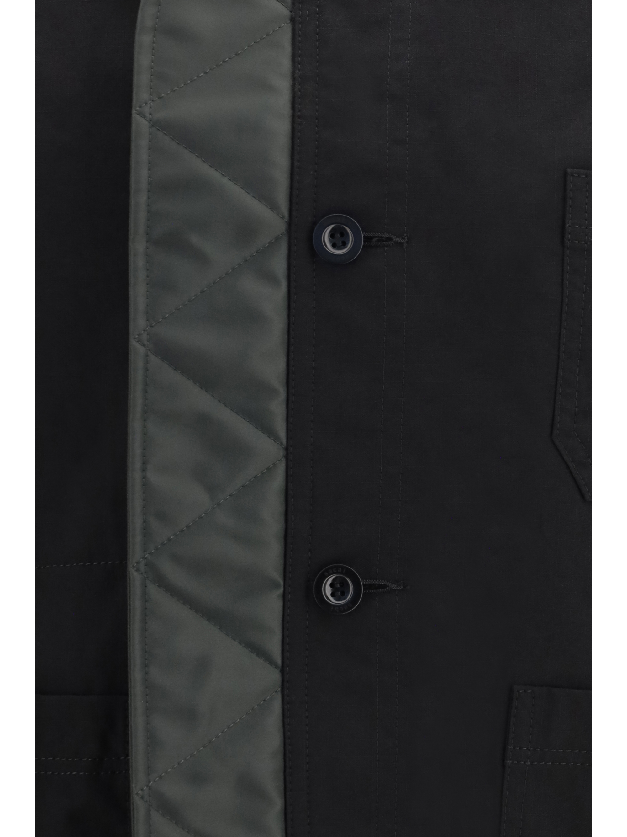 Nylon ripstop twill Bomber Jacket