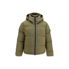 Detachable hood down Jacket