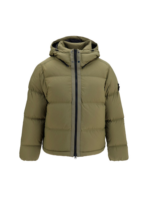 Detachable hood down Jacket