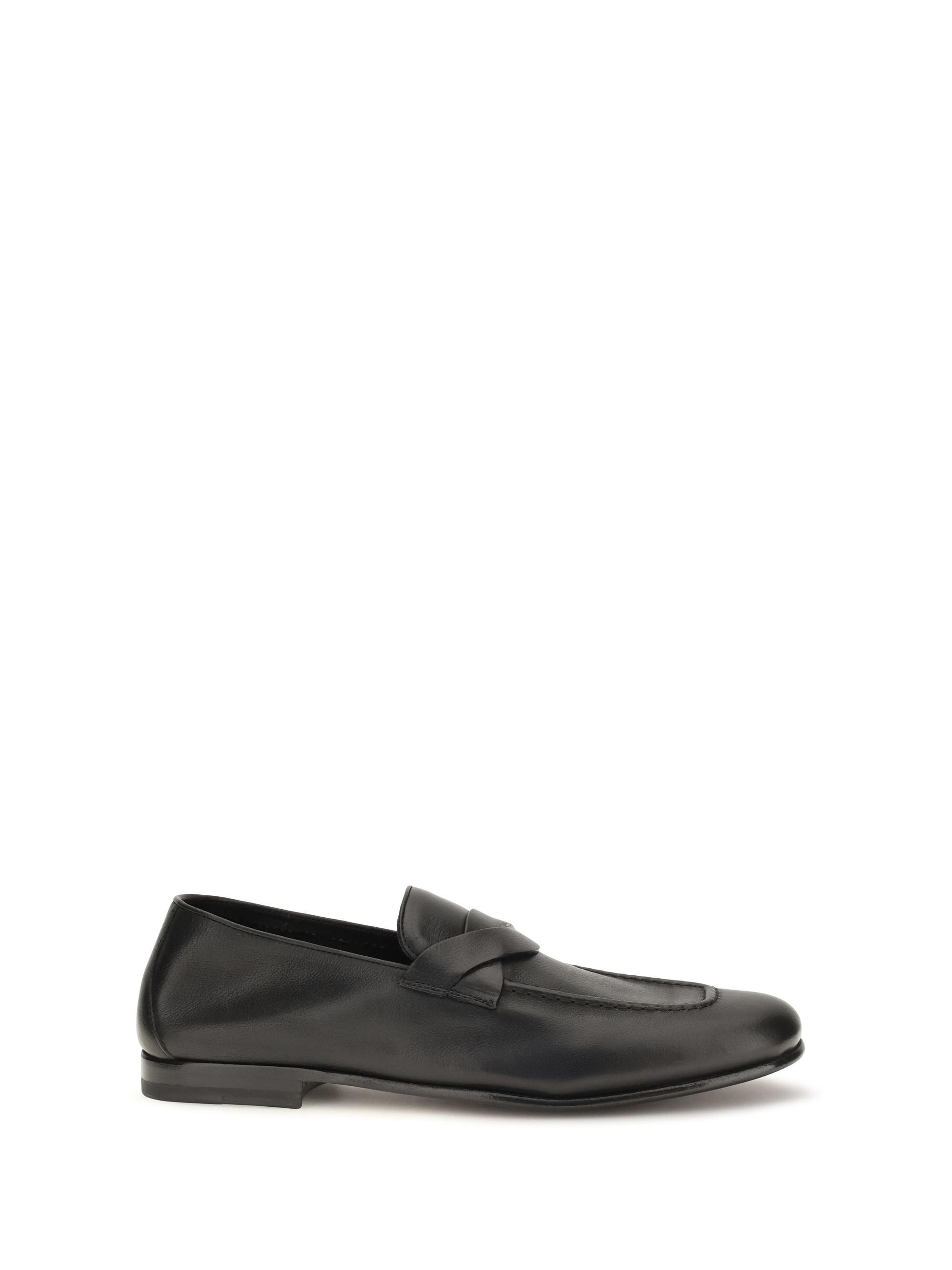 Gigi Loafers with woven strap