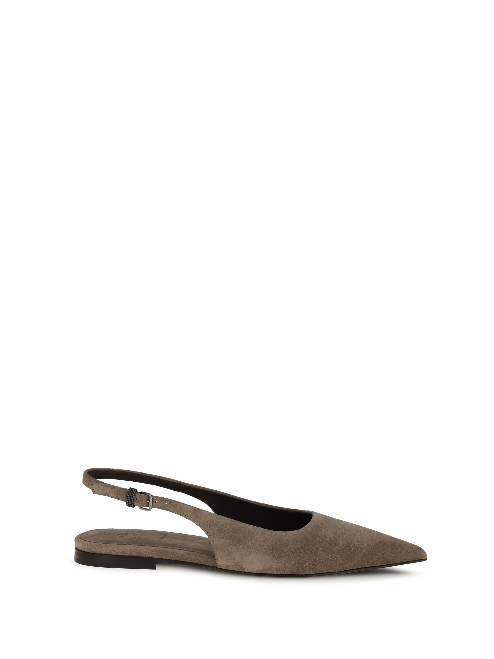 Suede Ballerinas