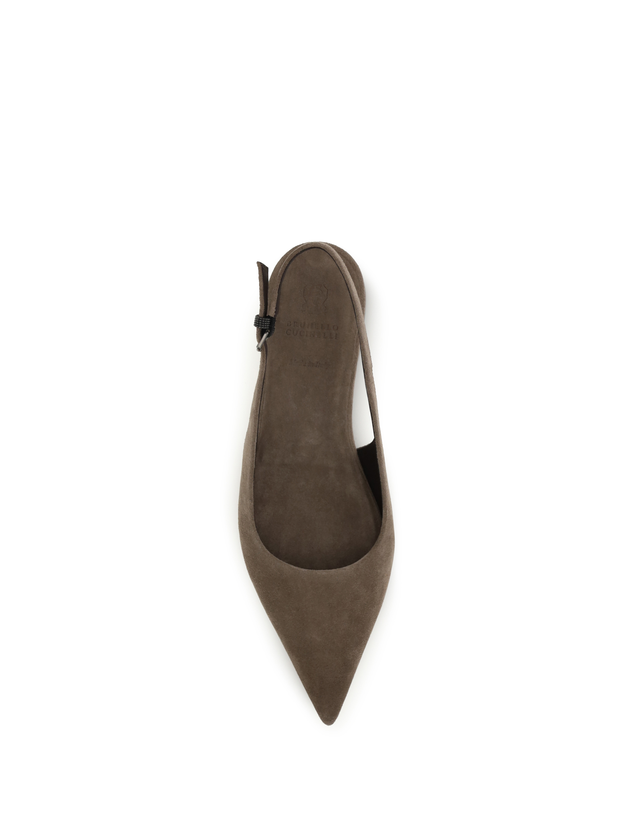 Suede Ballerinas