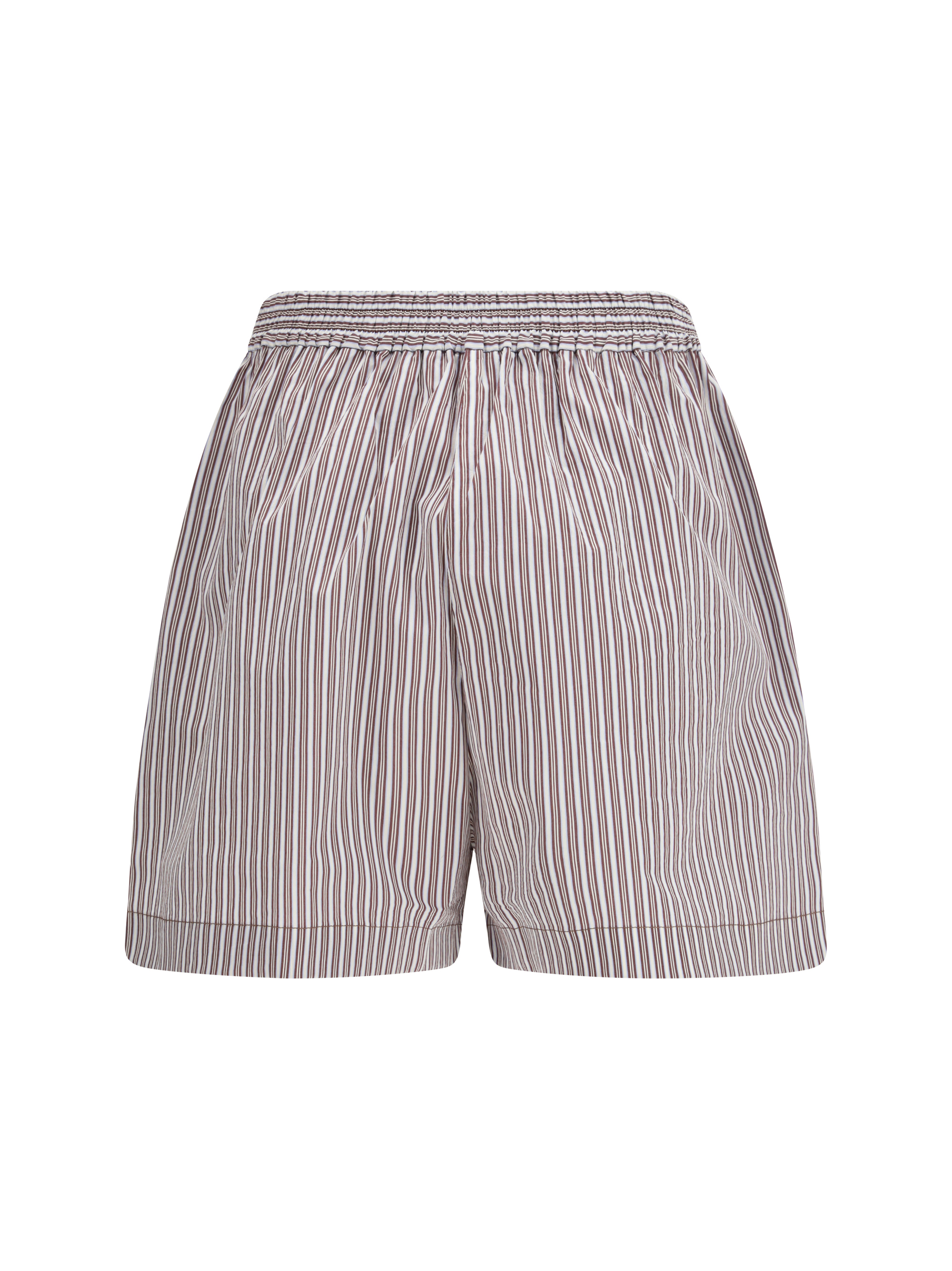 Striped silk Shorts