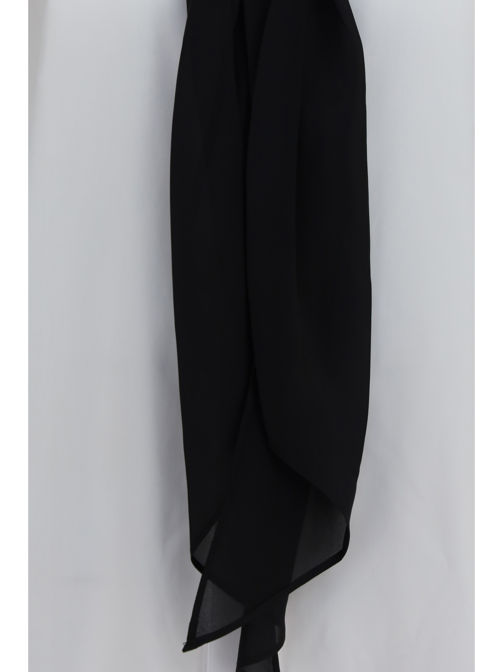 Cotton poplin Scarf Shirt