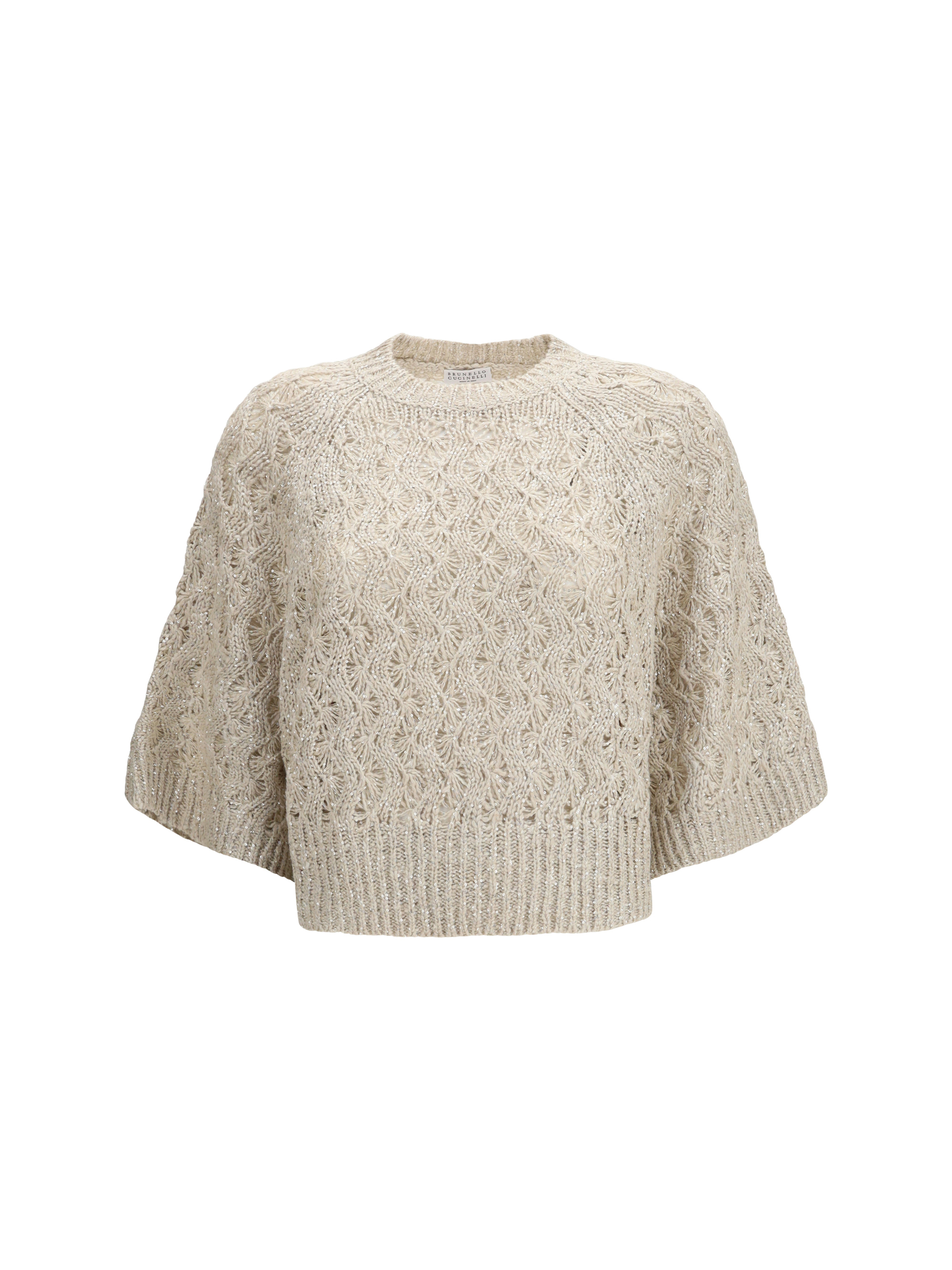 Open-knit construction Sweater