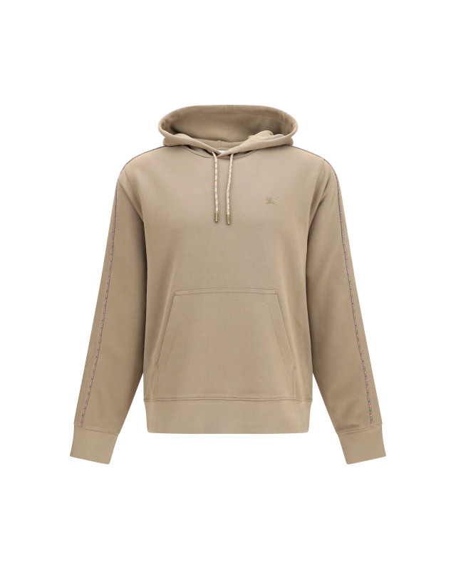 Check Hoodie with drawstrings
