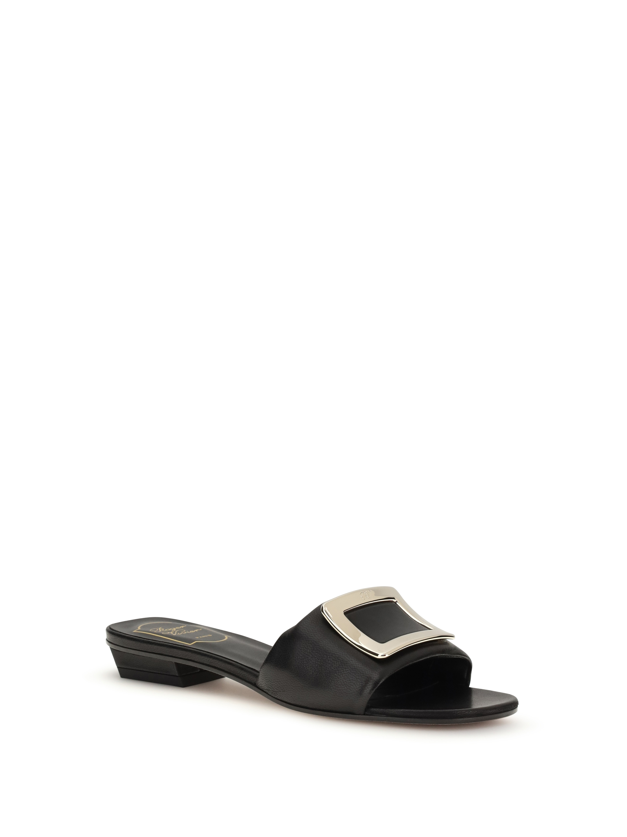 Leather slide Sandals