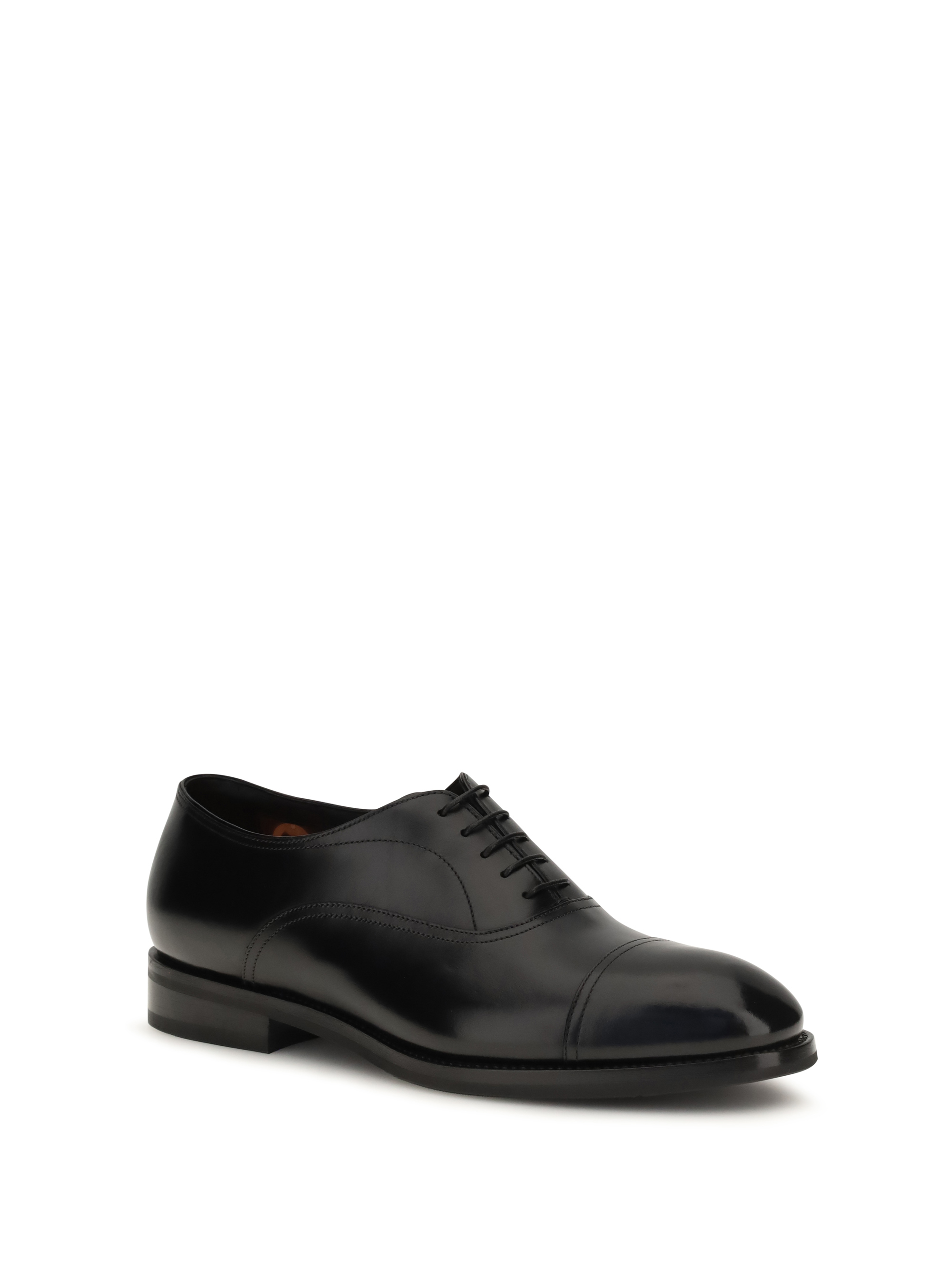 Leather Lace-Up Shoes