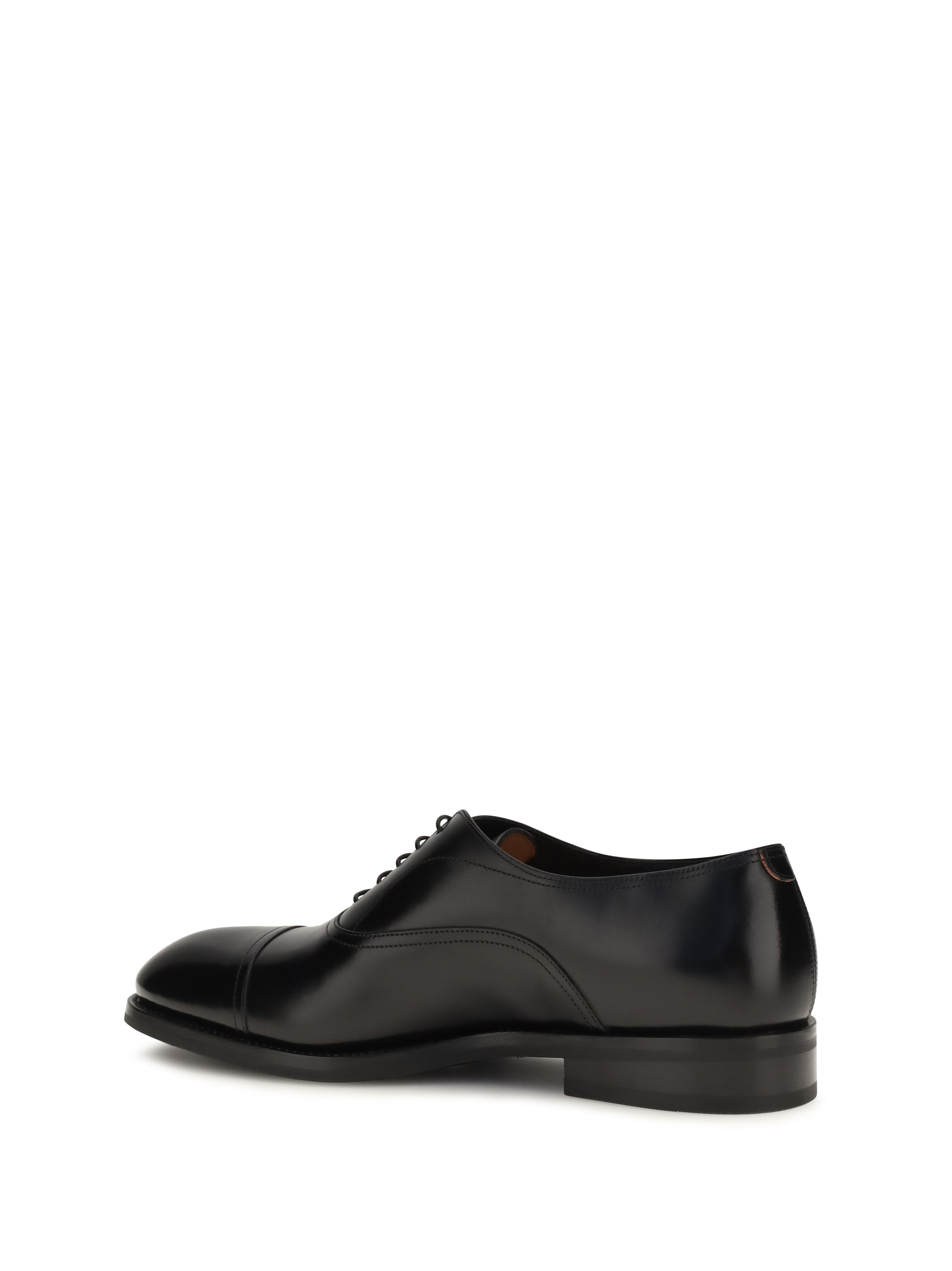 Leather Lace-Up Shoes