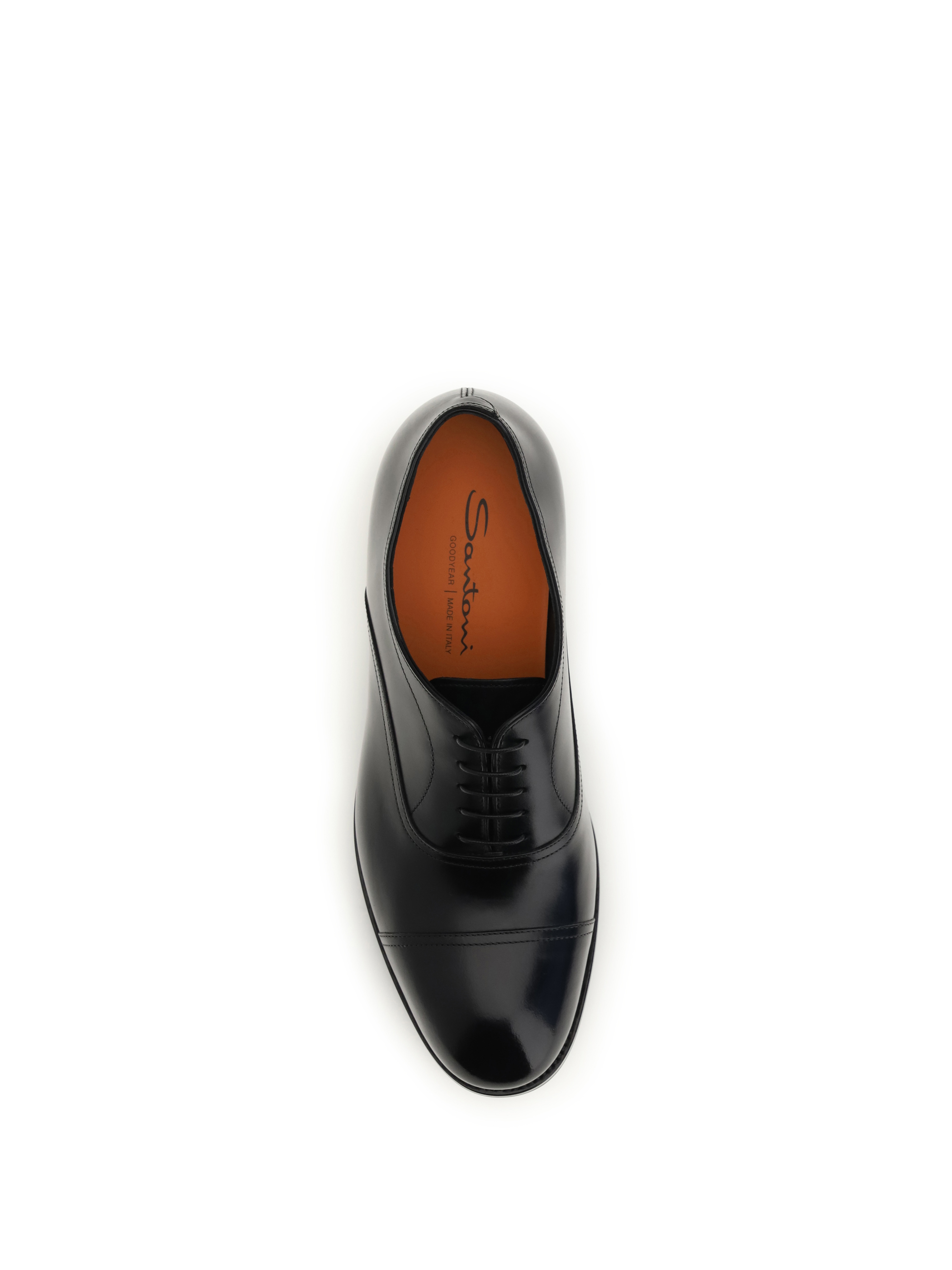 Leather Lace-Up Shoes