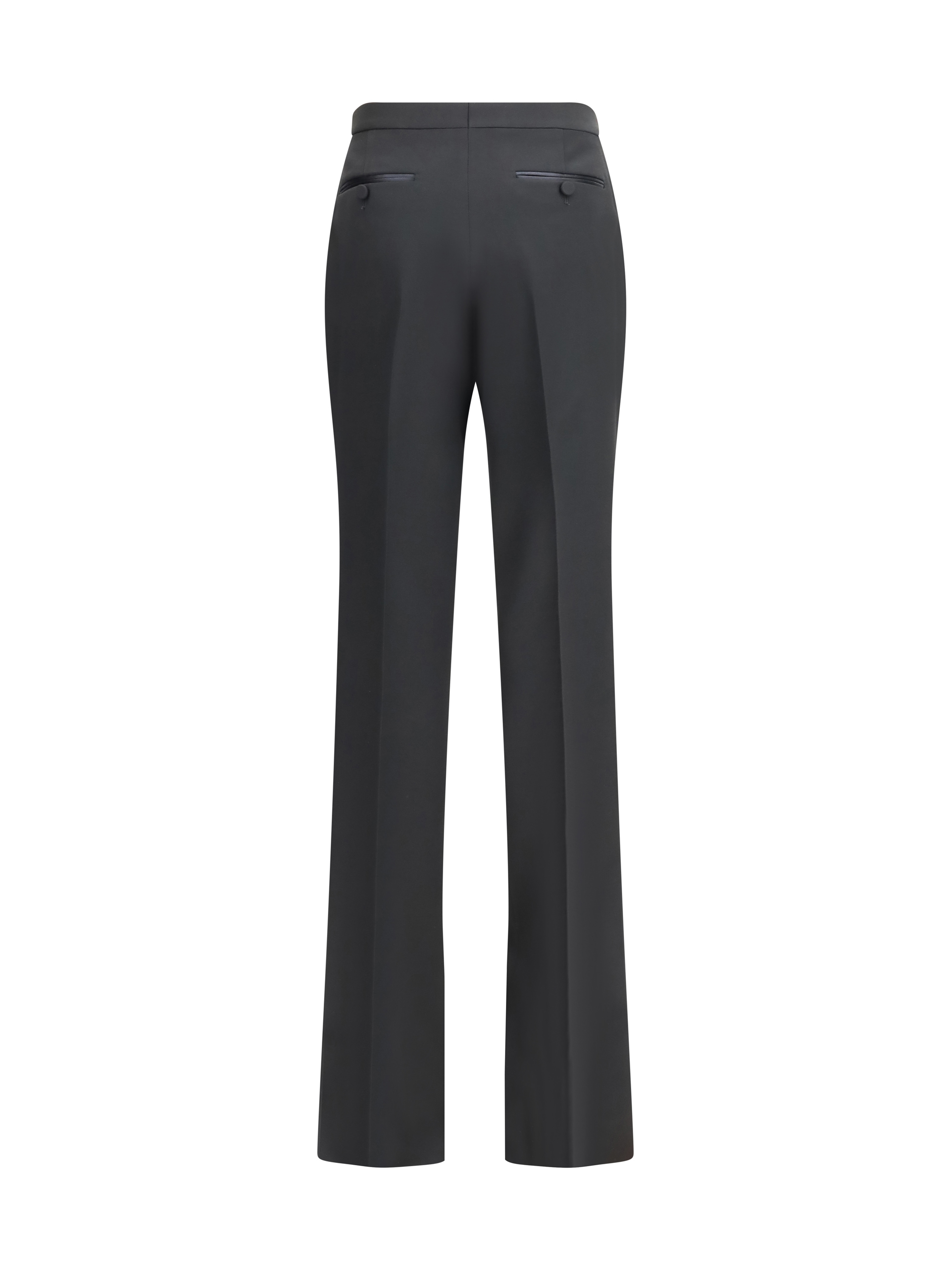 Bicolour tailored straight-leg Pants