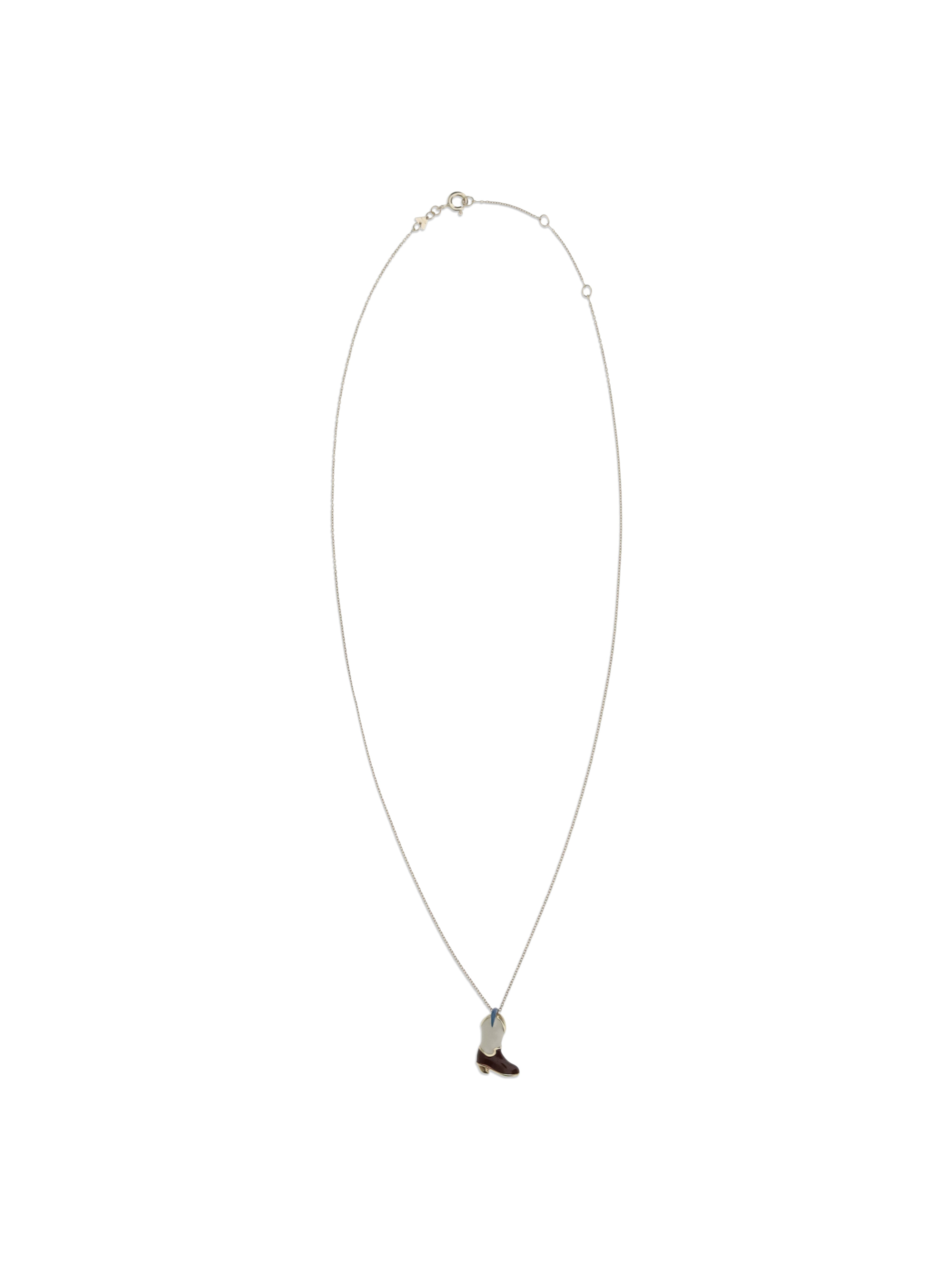 Cowboy Boot Necklace