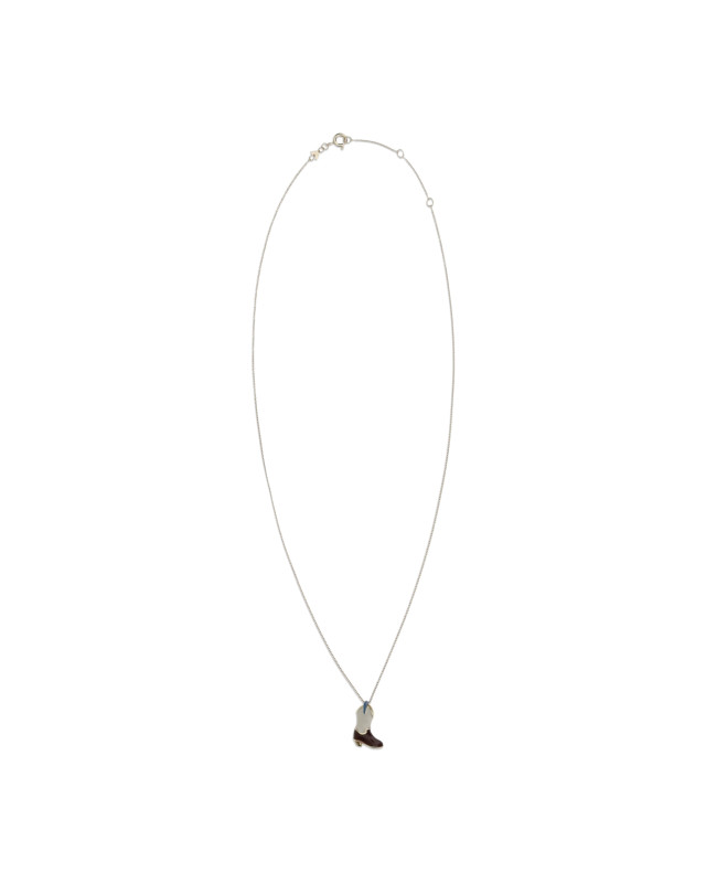 Cowboy Boot Necklace