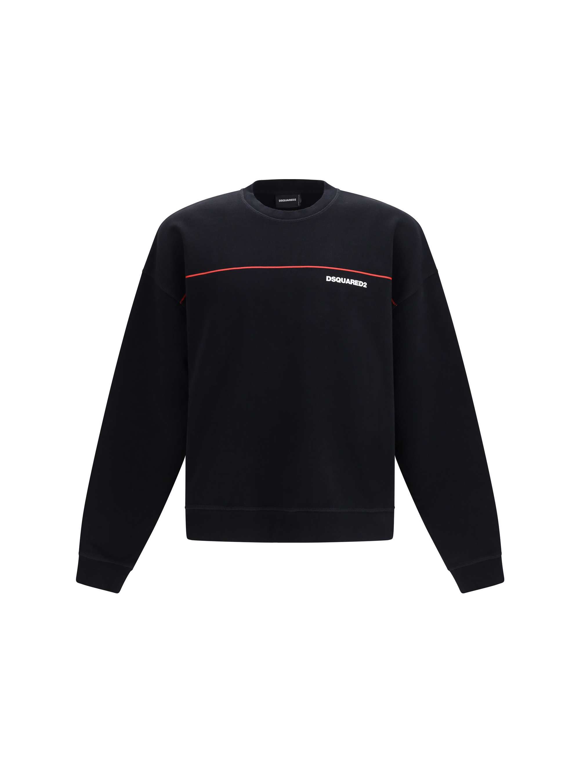 Cotton crew neck Sweatshirt with logo print