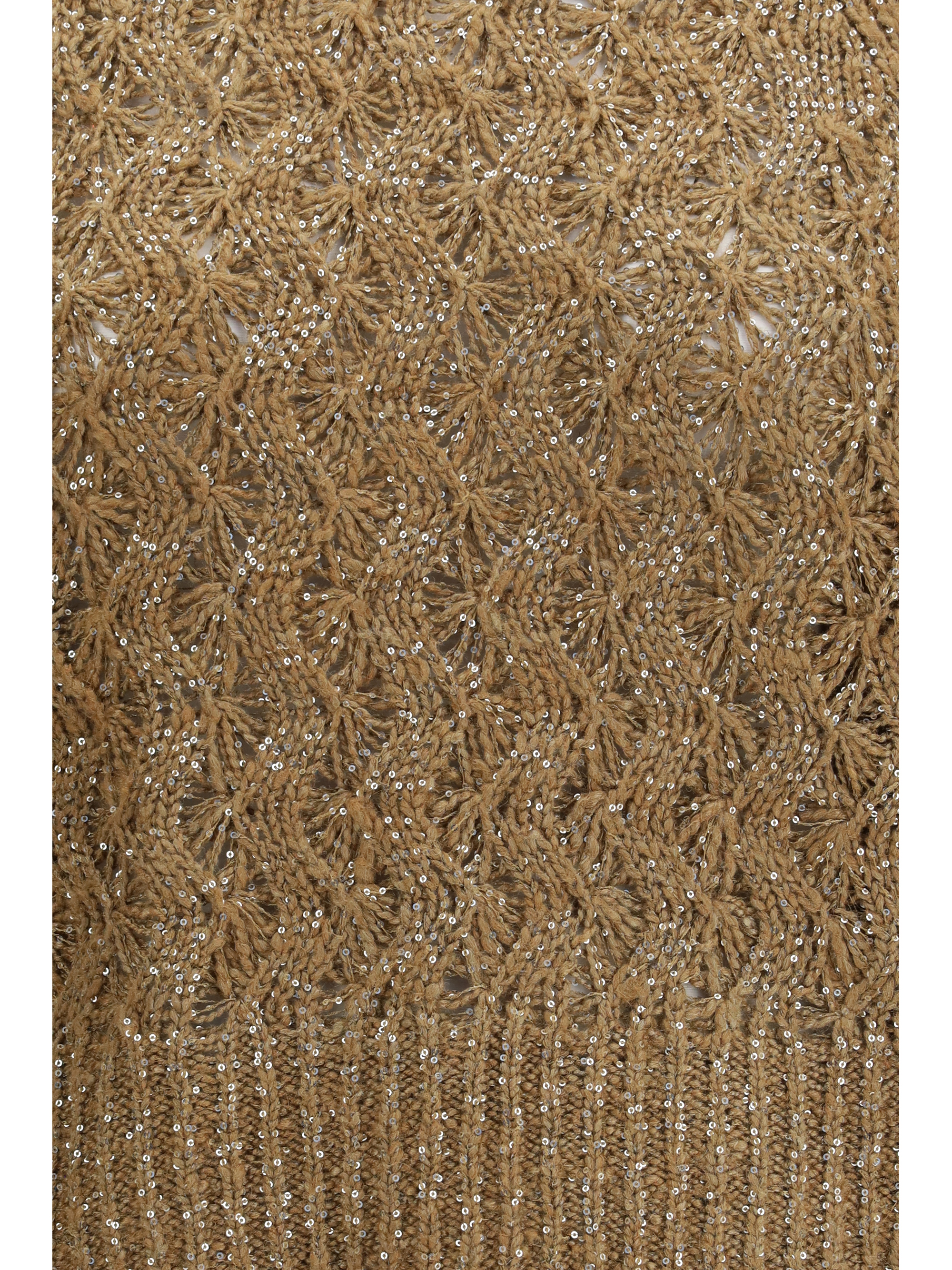 Open-knit construction Sweater