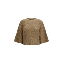 Open-knit construction Sweater