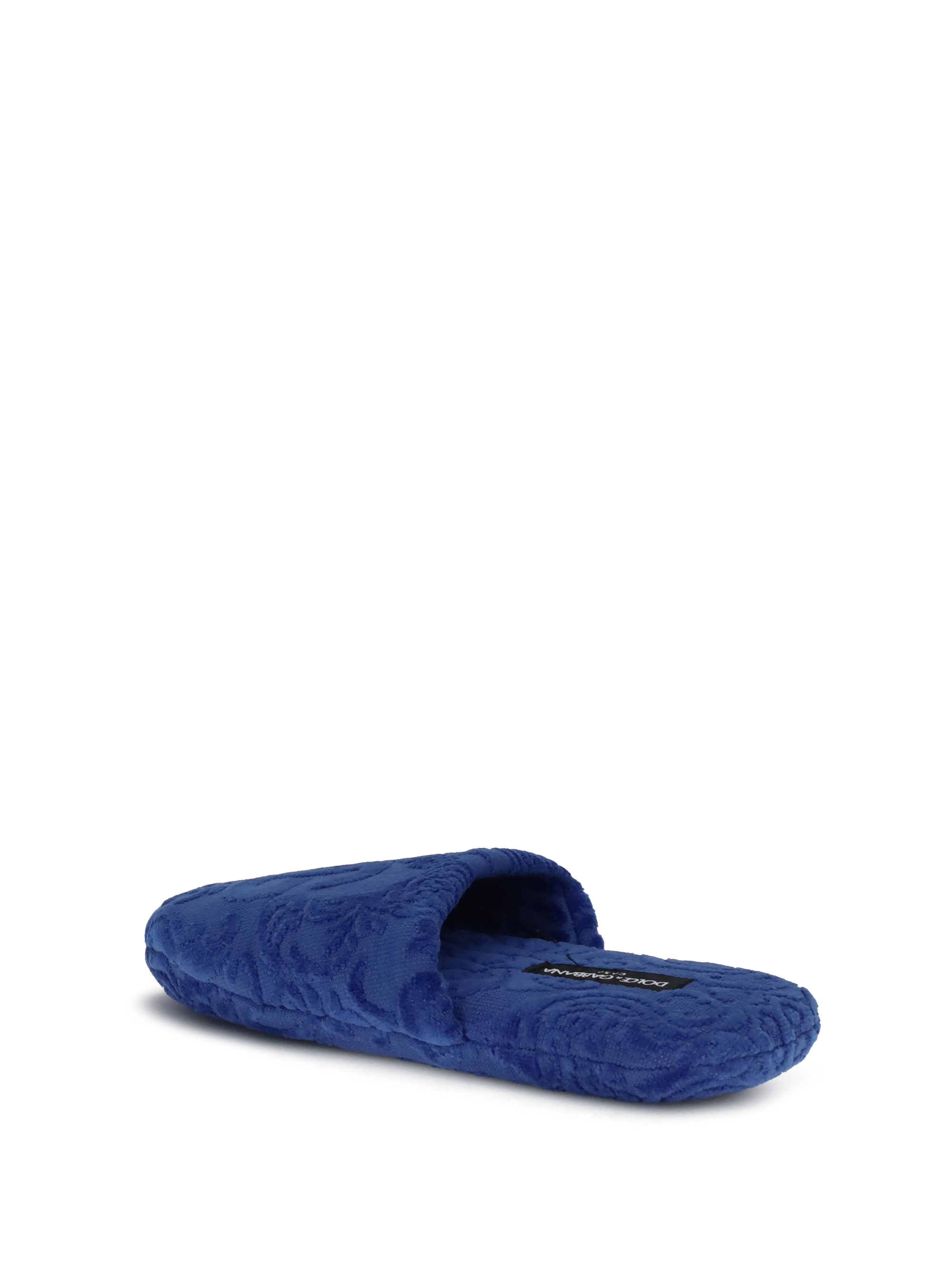 Jacquard cotton terry Slippers