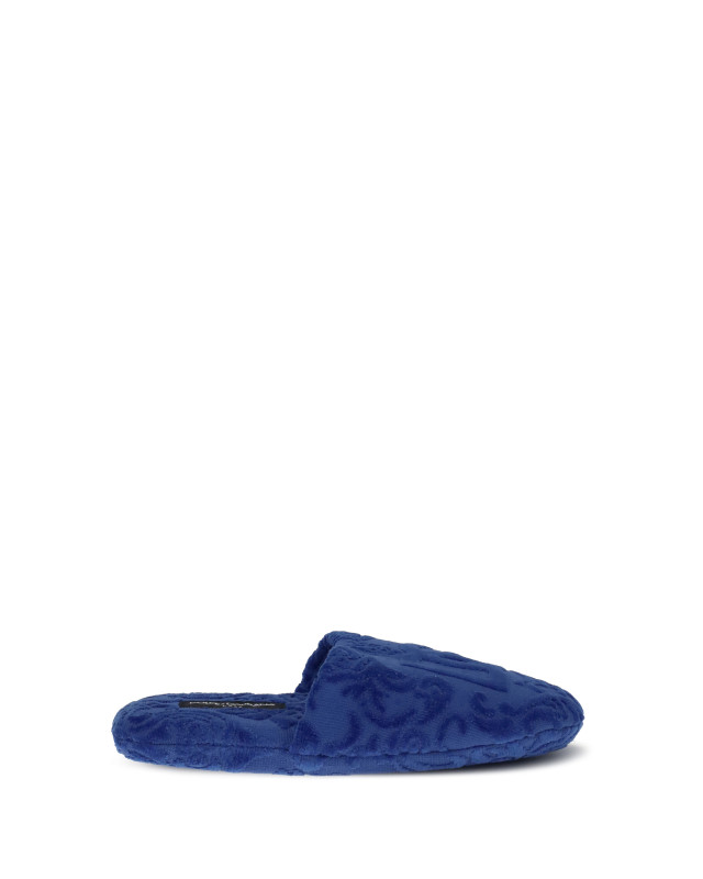 Jacquard cotton terry Slippers