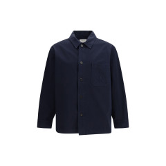 Cassandre Overshirt in gabardine with logo